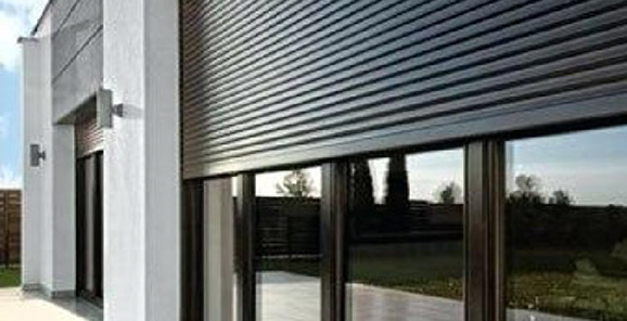 Roller shutters with aluminum armor